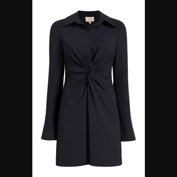 New With Tags Cinq à Sept Mckenna Dress in Navy Size 8 - Picture 1 of 3